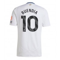 Camisa de Futebol Aston Villa Emiliano Buendia #10 Equipamento Secundário 2024-25 Manga Curta